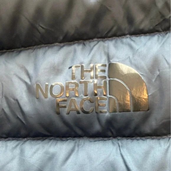 The North Face Men’s Goose Down Insulated Navy Blue Puffer Jacket Sz Small - Picture 11 of 13